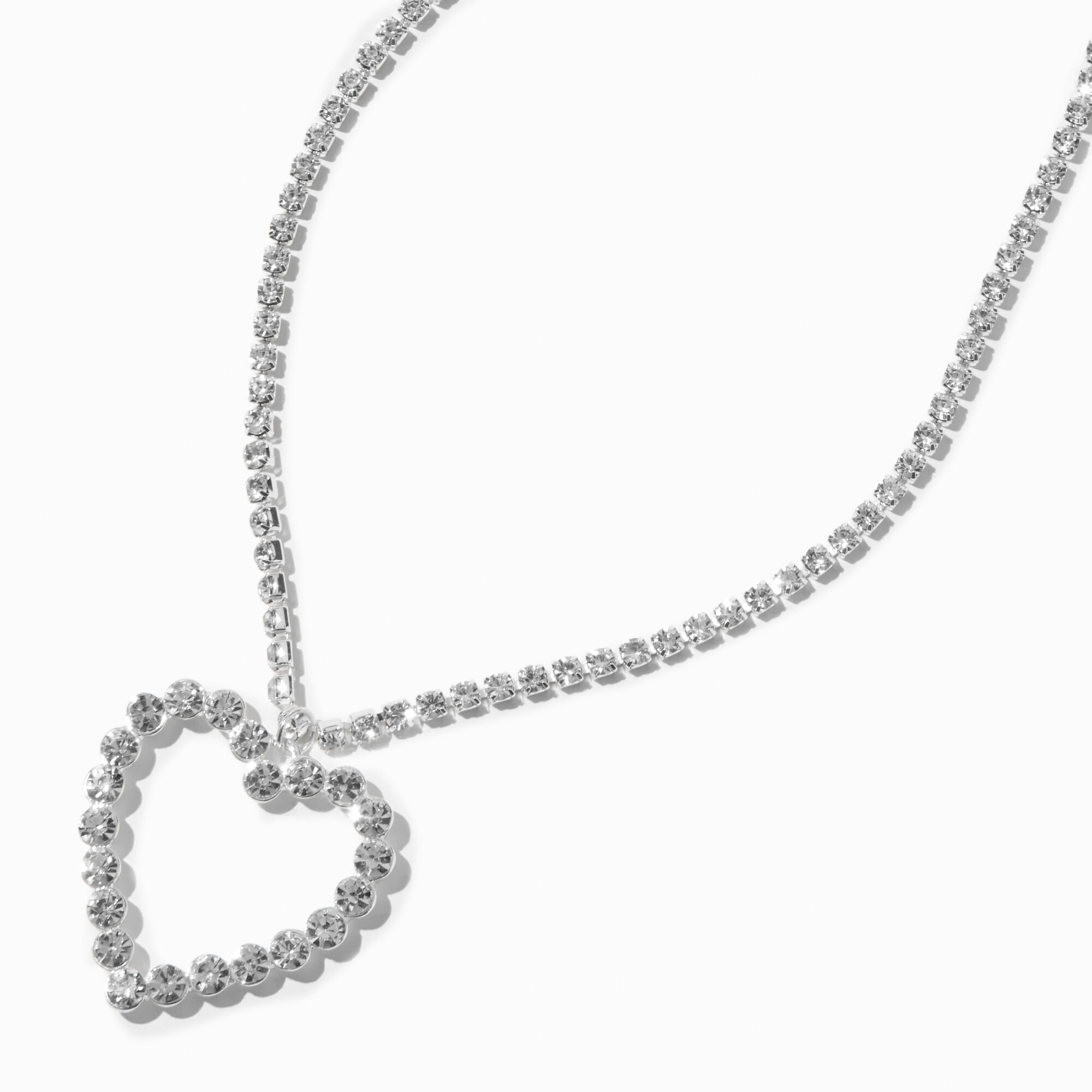 Aliita Mini Heart Rhinestone Necklace - Farfetch